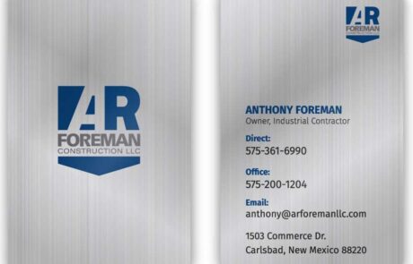 AR Foreman Construction - SALES:CREATIVE AR Foreman Construction