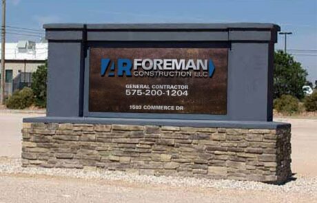 AR Foreman Construction - SALES:CREATIVE AR Foreman Construction
